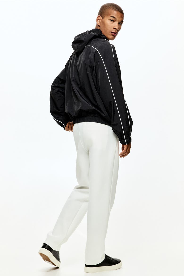 Regular Fit Tailored Joggers, Alternate, color, White