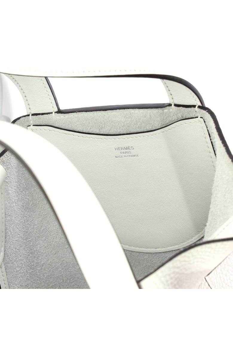 Pre-Owned Hermes In-The-Loop Bag Clemence with Swift 18, Alternate, color, New White