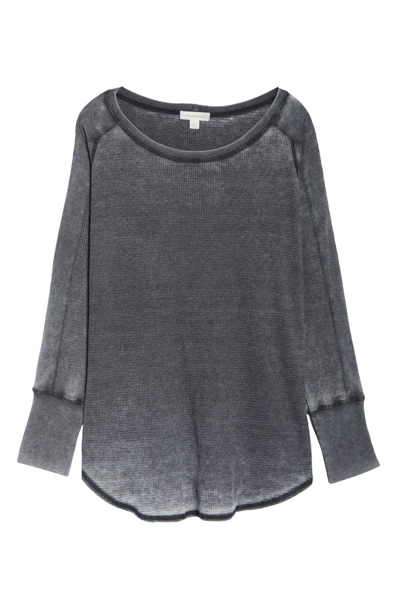 Treasure & Bond Shirttail Hem Thermal Top, Alternate, color, 