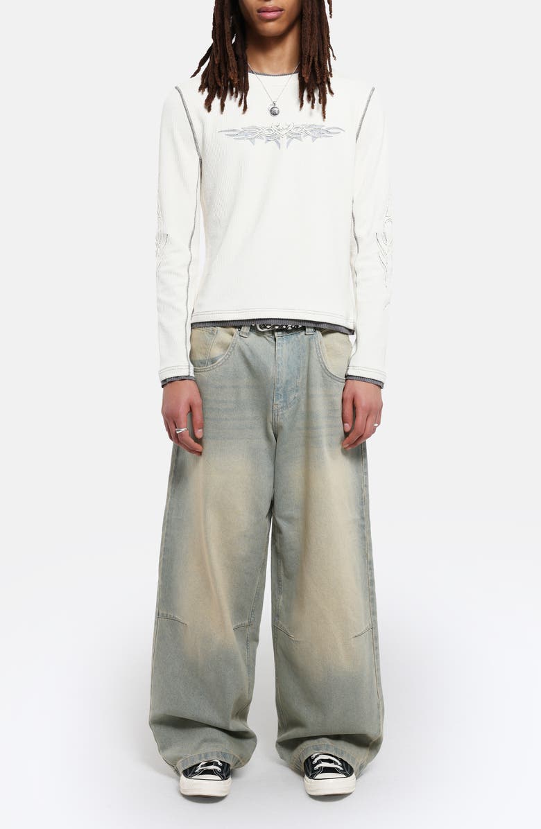 JADED LONDON Colossus Jeans, Alternate, color, Denim