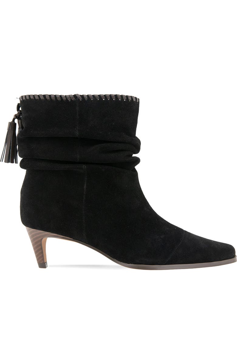 Splendid Jose Cap Toe Slouch Bootie, Alternate, color, Black