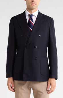 Oasis Double Breasted Wool Blend Sport Coat