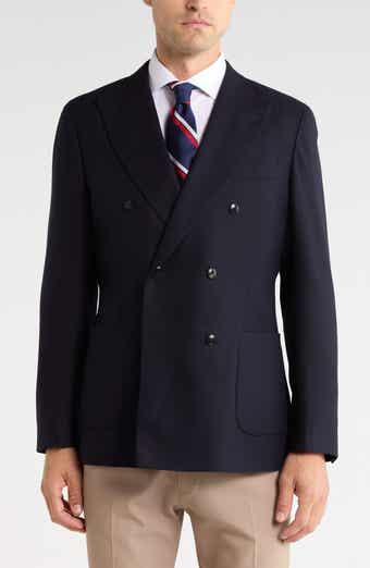 Oasis Double Breasted Wool Blend Sport Coat