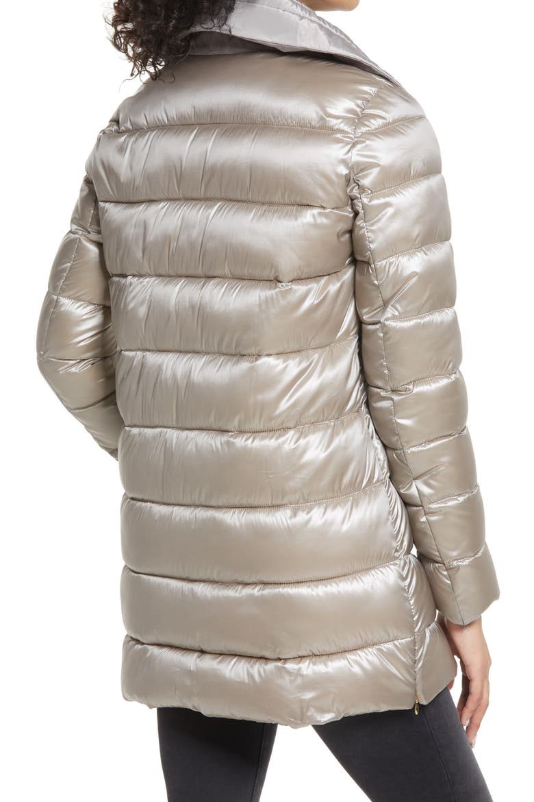 Packable Water Repellent Puffer Jacket, Alternate, color, MOONSTONE
