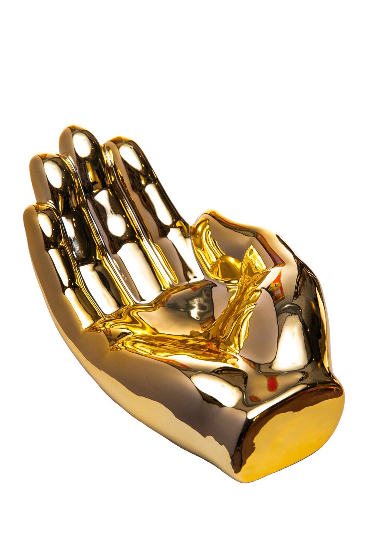 INTERIOR ILLUSIONS Plus Gold Hand Tray Decoration | Nordstromrack