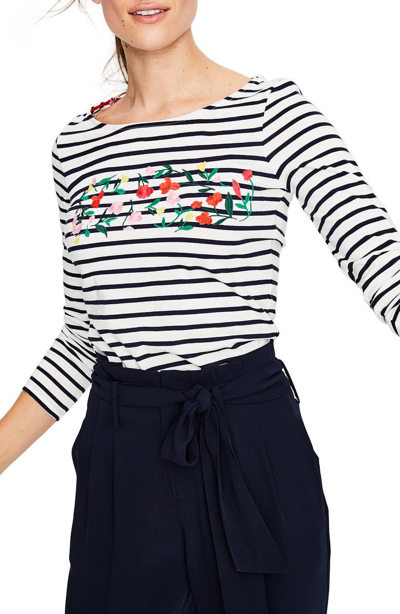 Boden Make a Statement Stripe Top, Main, color,