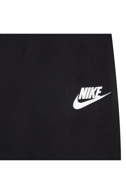 Nike Kids' Colorblock Puffer Vest, Logo T-shirt & Fleece Joggers Set In Black