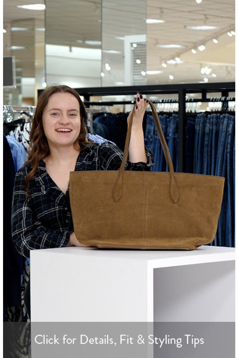 Suede Shopper Bag video