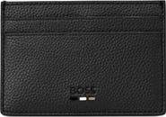 BOSS Ray Faux Leather Card Case
