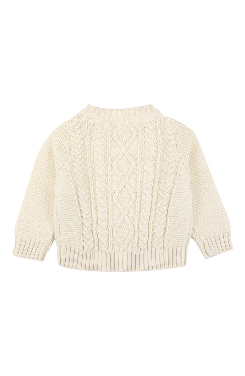 Hope & Henry Baby Cable Sweater and Legging Set, Infant, Alternate, color, 