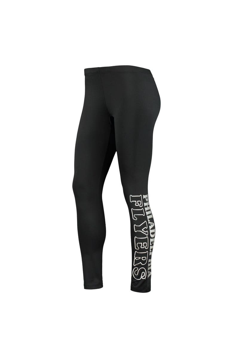 G-III SPORTS BY CARL BANKS Women's G-III Sports by Carl Banks Black Philadelphia Flyers Stadium Leggings, Alternate, color, Black