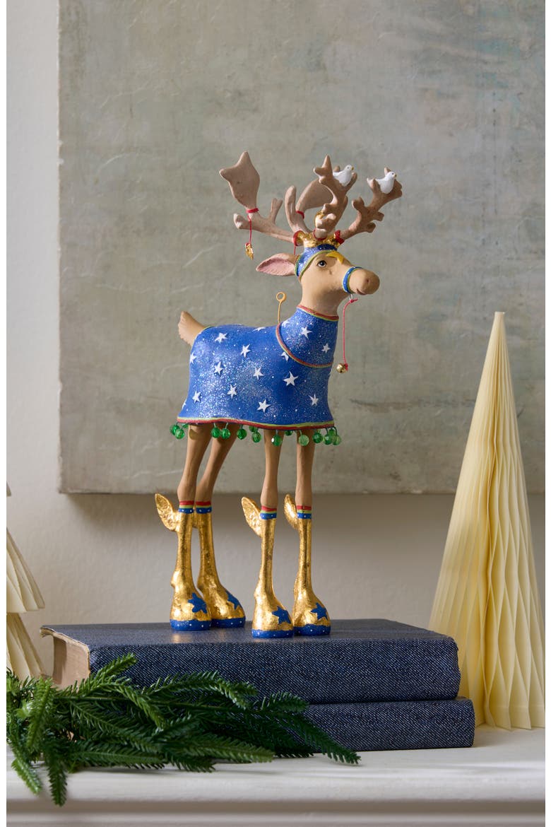 Dash Away Comet Ornament, Alternate, color, BLUE
