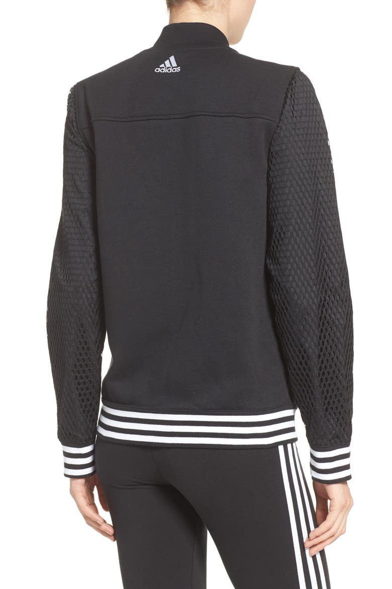 Varsity Jacket, Alternate, color, BLACK
