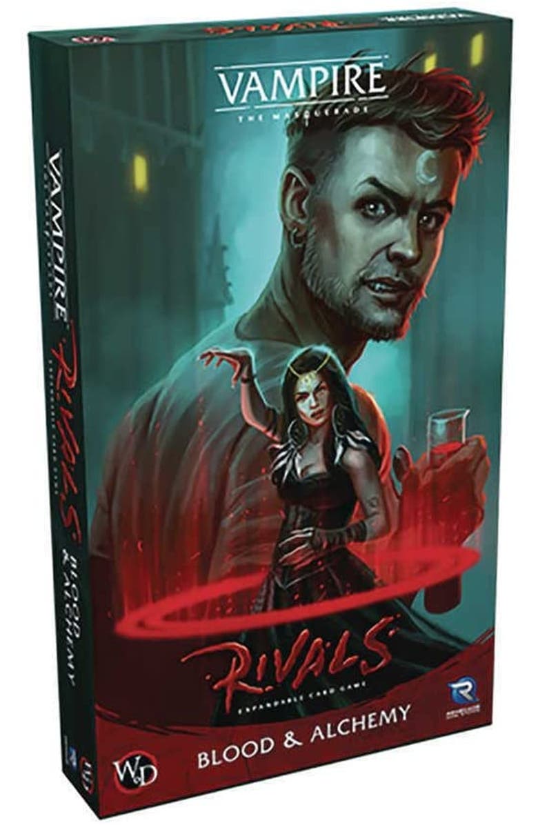 Renegade Game Studios Vampire The Masquerade Rivals Expandable Card Game Blood and Alchemy, Main, color, Multicolored