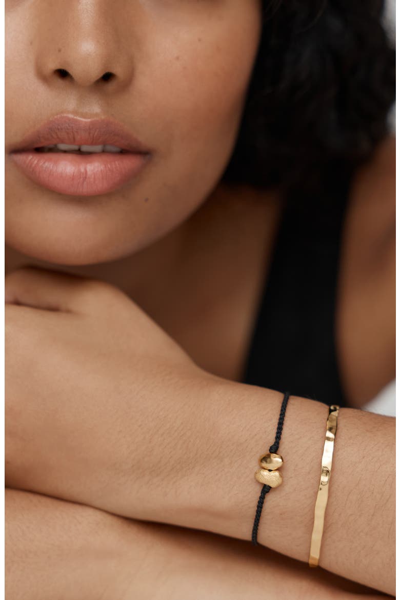 Siren Muse Slim Cuff Bracelet, Alternate, color, 18K GOLD VERMEIL
