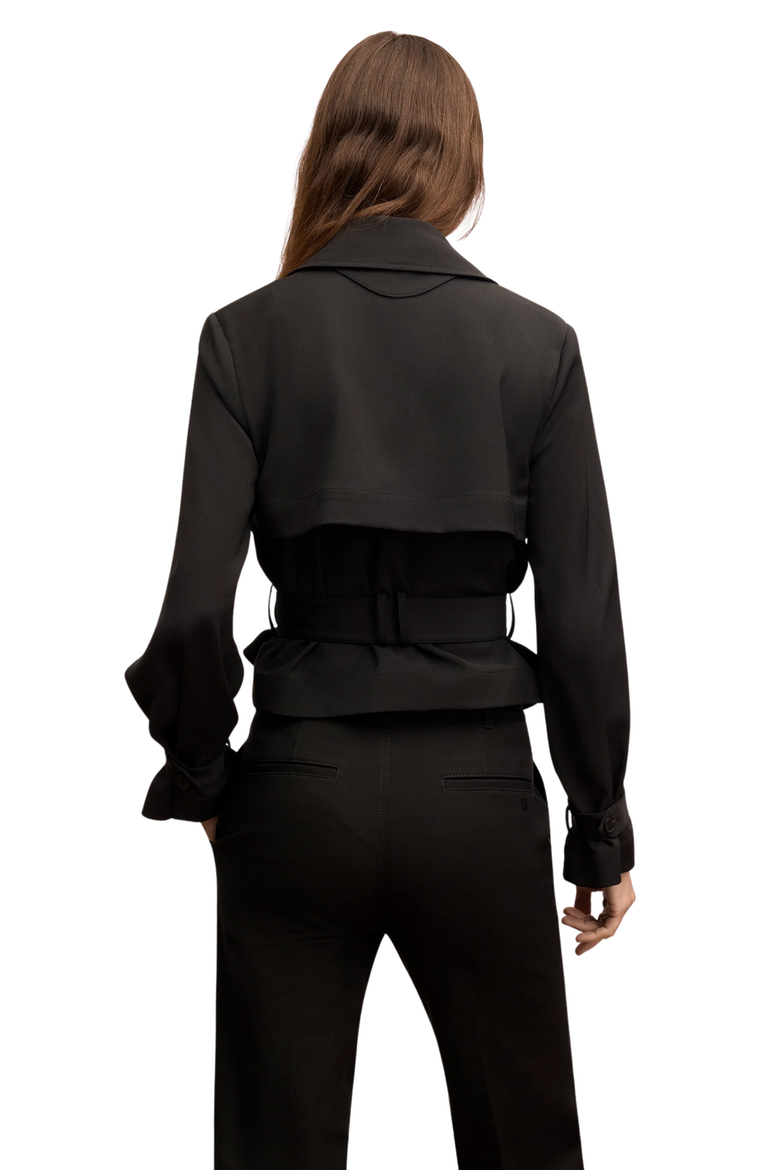 Scotte Air Twill Jacket, Alternate, color, Black