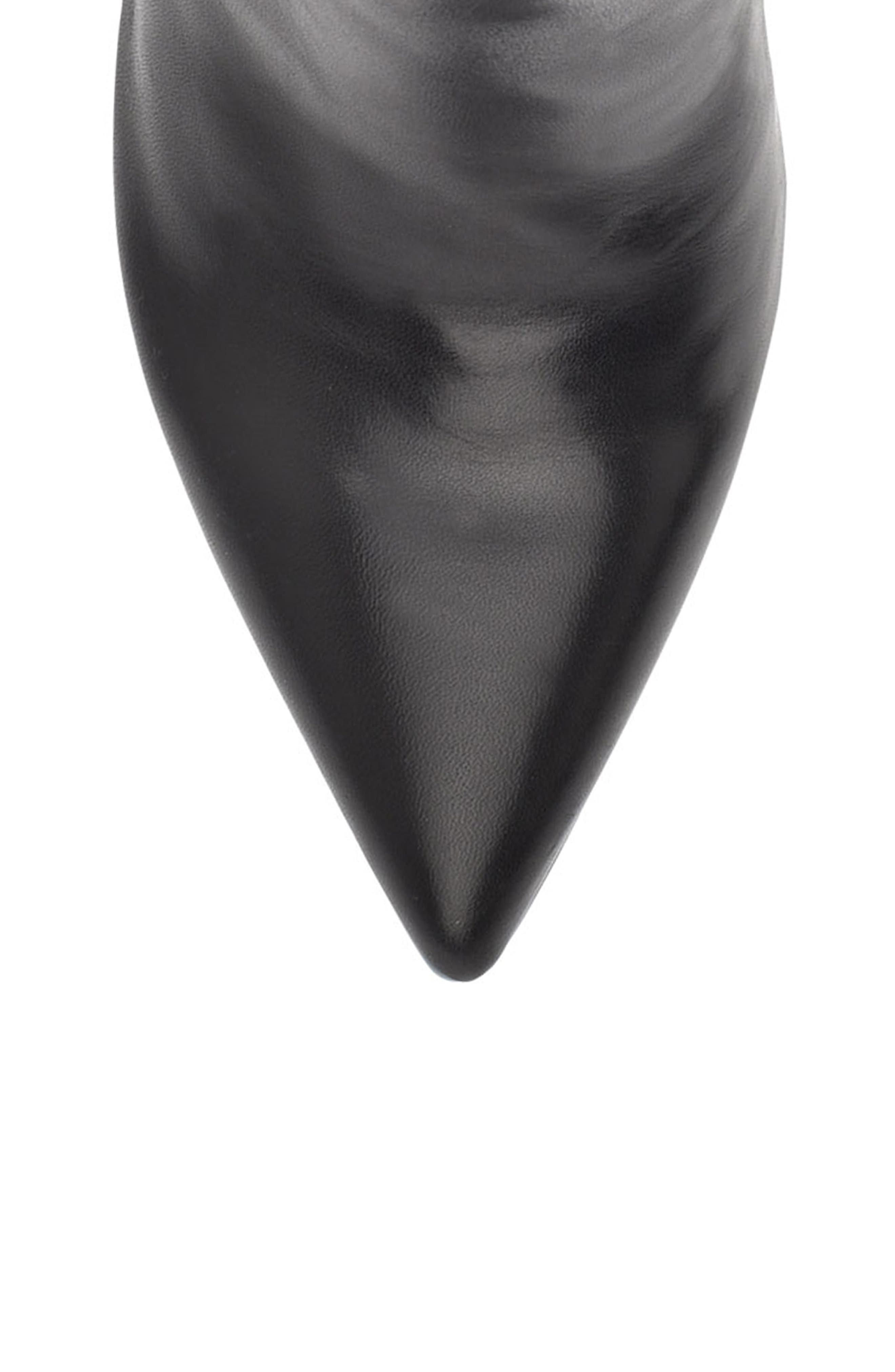 Gabal Knee High Boot, Alternate, color, BLACK LEATHER
