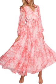 Petal & Pup Anisa Long Sleeve Maxi Dress