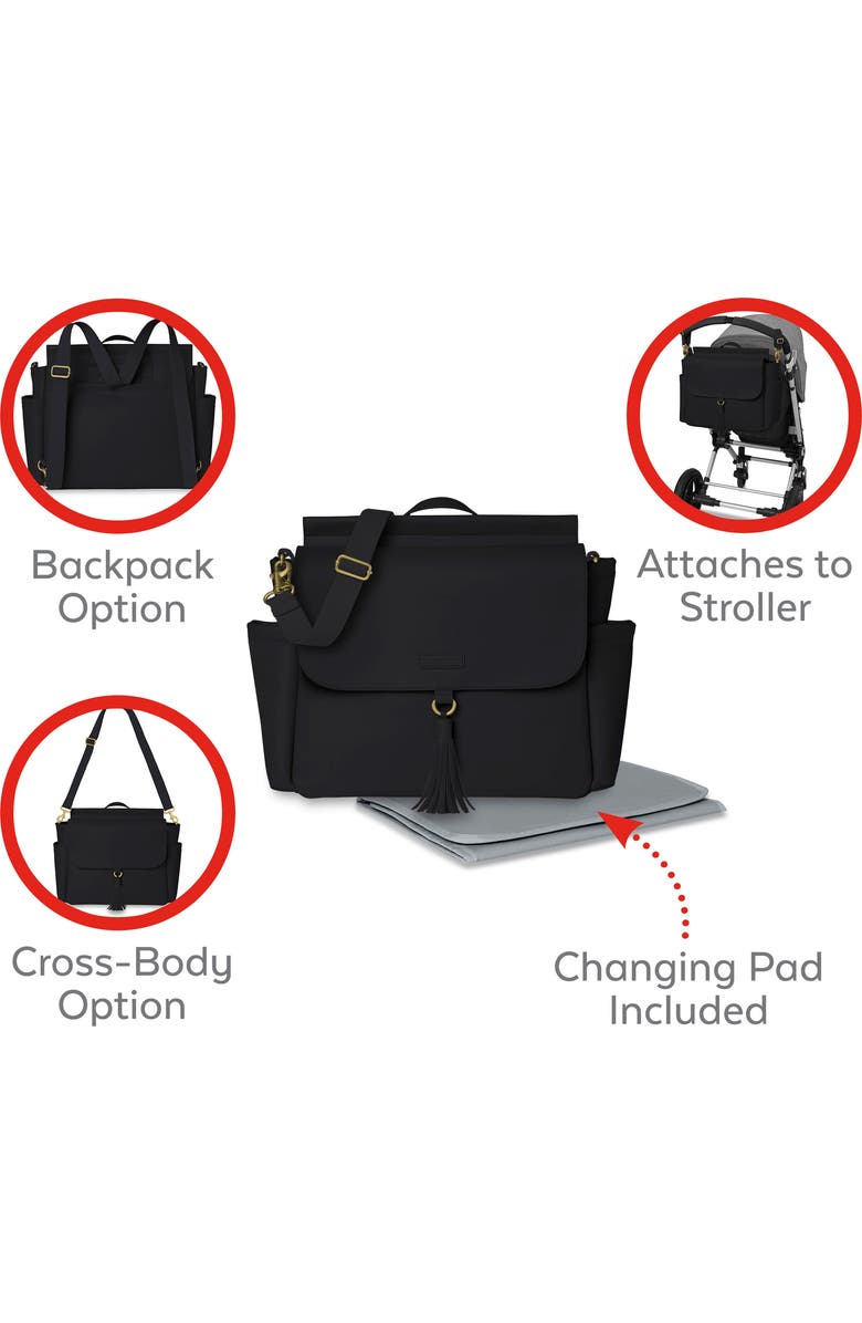 Skip Hop Greenwich Convertible Diaper Backpack, Alternate, color,