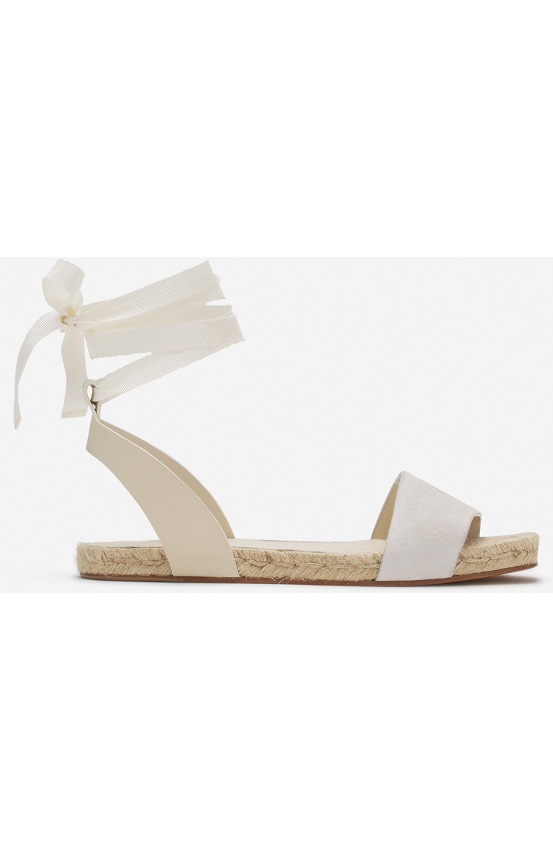 Lanvin Domra Flat Suede Sandals, Main, color,