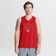 Nike Men's Nike Red Kansas City Chiefs Kickoff Miler Dri-FIT Tank Top