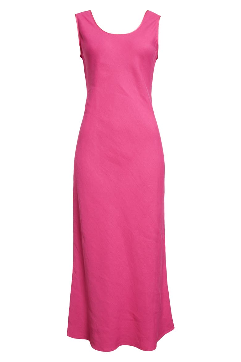 Ultimo Sleeveless Scoop Neck Dress, Alternate, color, FUCHSIA