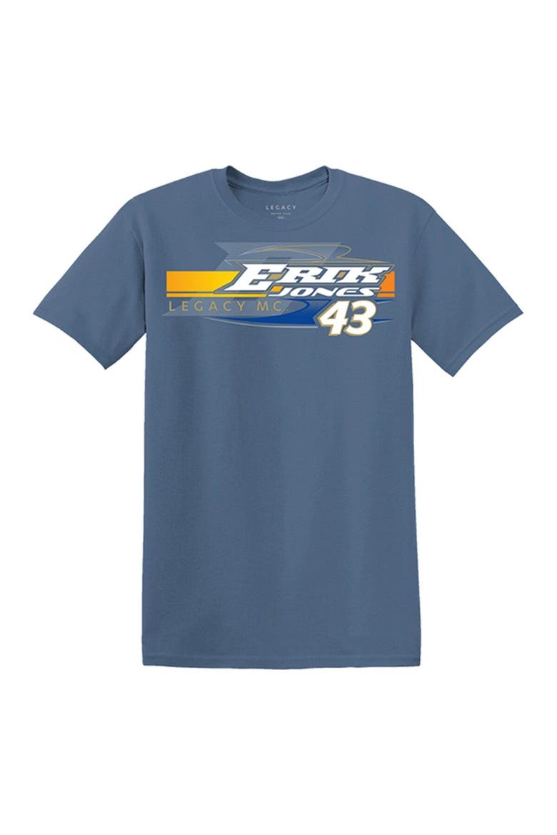 Men's LEGACY Motor Club Team Collection Blue Erik Jones •allegiant Car T-Shirt, Alternate, color, Blue