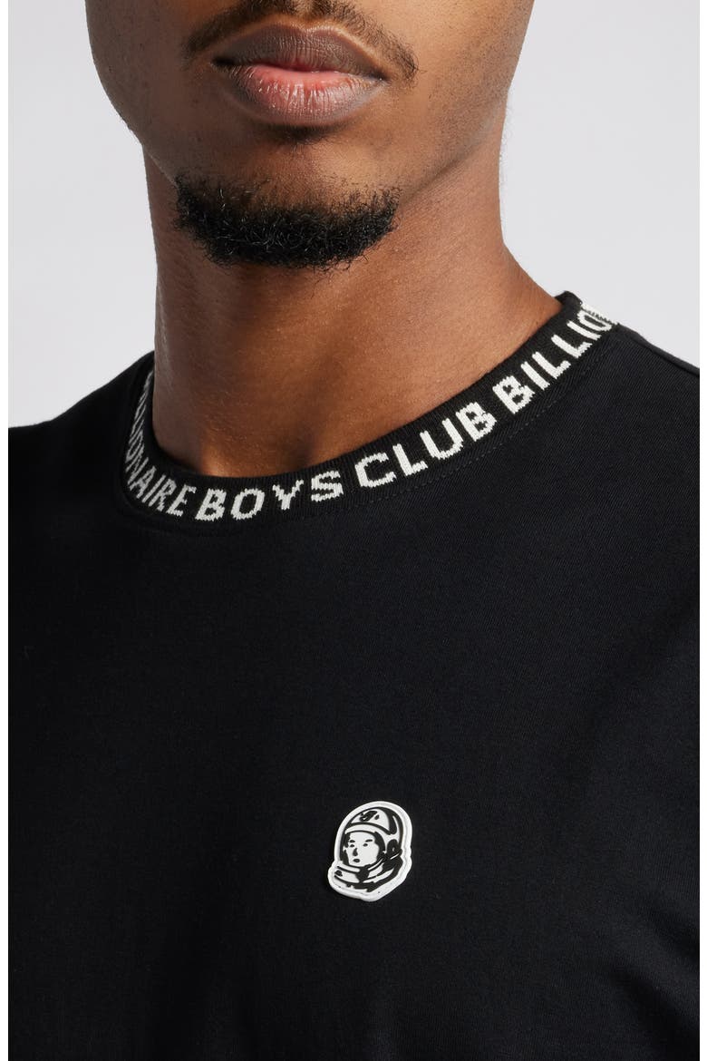 Logo T-Shirt, Alternate, color, BLACK
