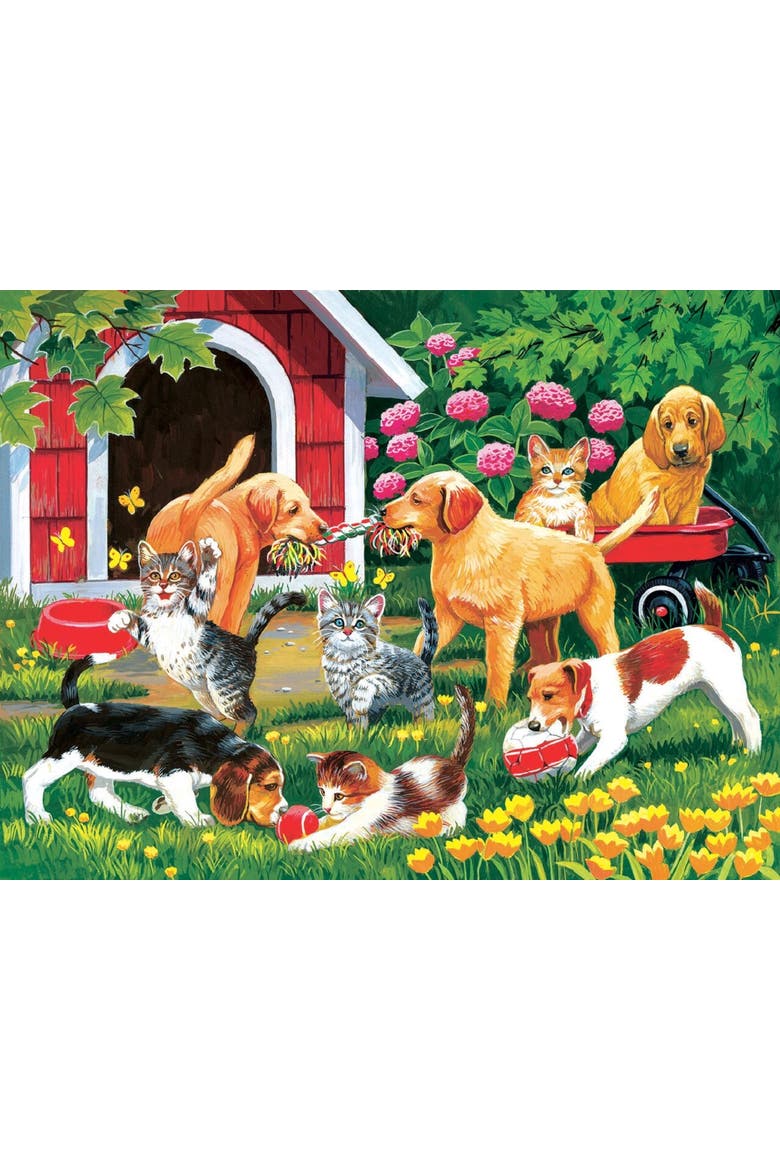 Who's Winning 300 piece Jigsaw Puzzle for Adults, Alternate, color, Multicolor