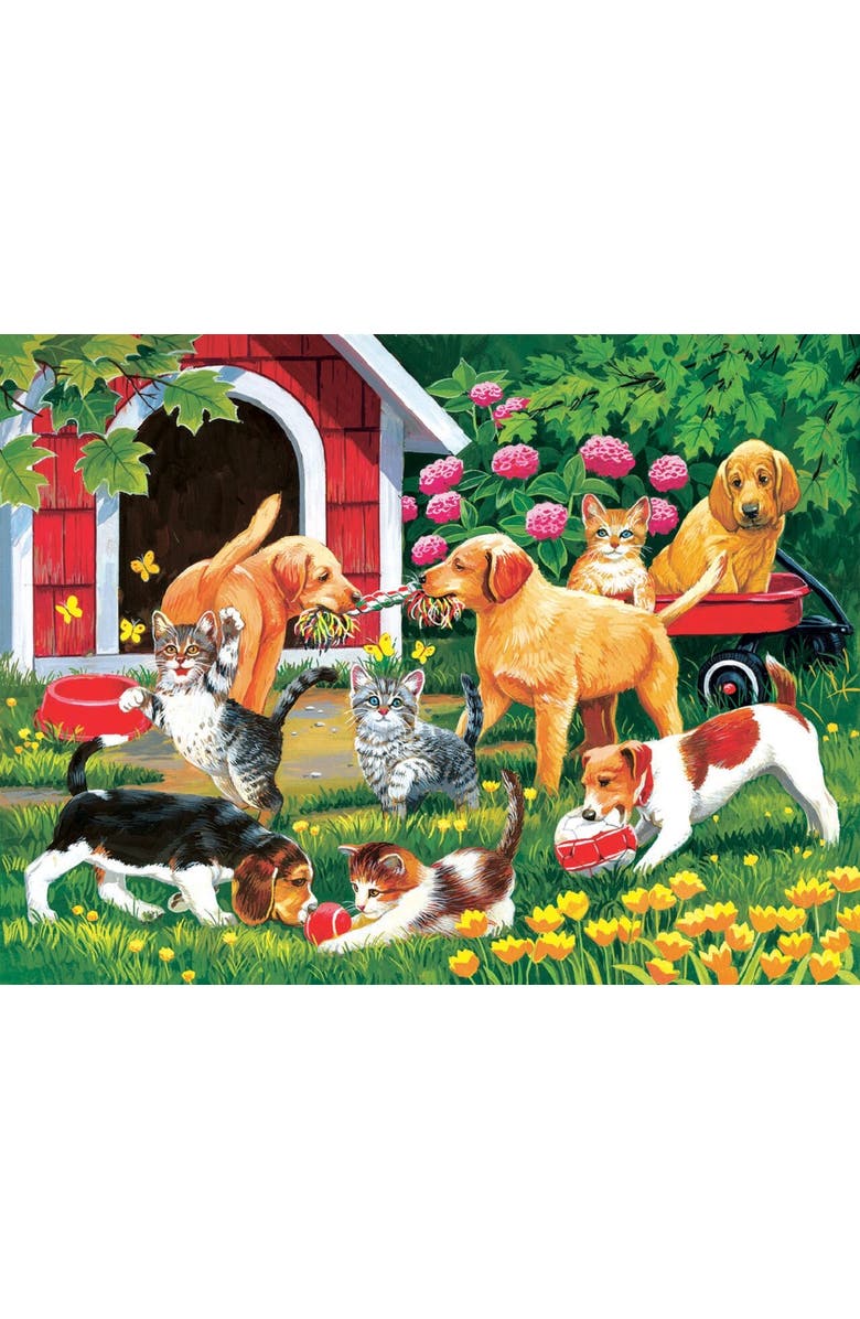 Sunsout Who's Winning 300 piece Jigsaw Puzzle for Adults, Alternate, color, Multicolor