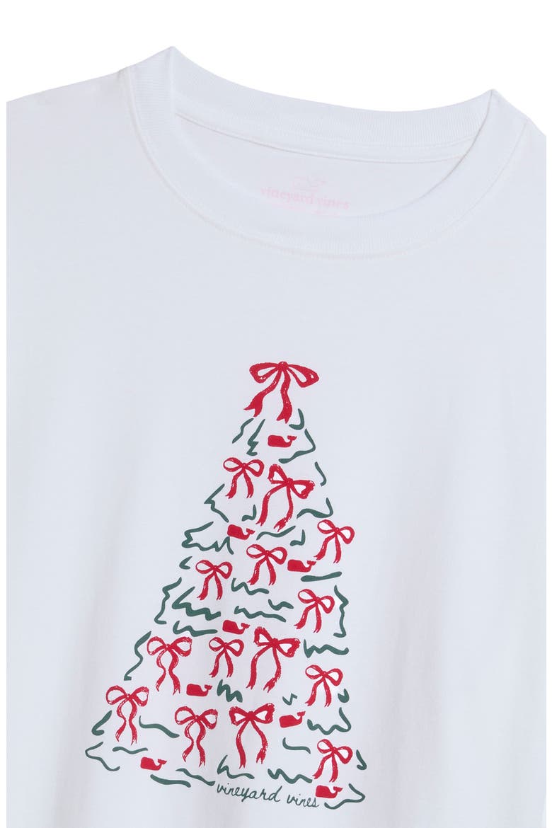 Graphic Cropped Long Sleeve T-shirt, Alternate, color, WHITE CAP