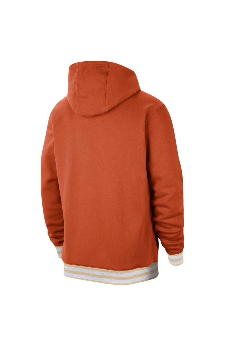 Nike Men's Nike  Orange Clemson Tigers Campus Retro Fleece Pullover Hoodie, Alternate, color, 