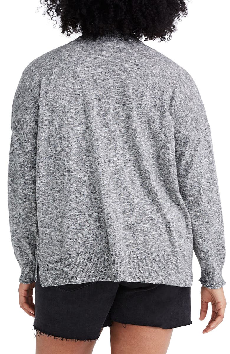 Madewell Marled Bradley Cardigan Sweater, Alternate, color,