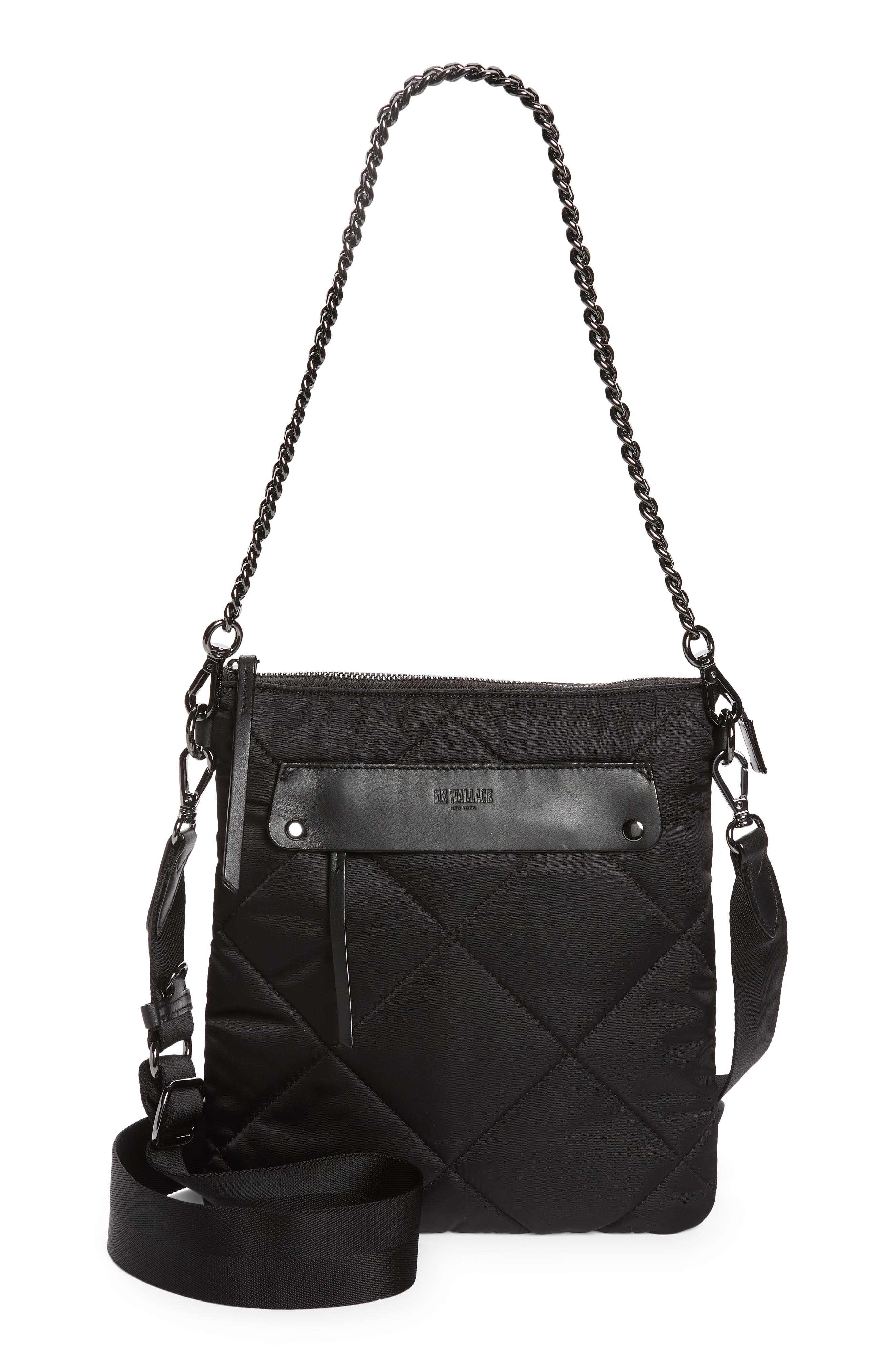 MZ Wallace Madison Quilted Crossbody Bag, Main, color, 