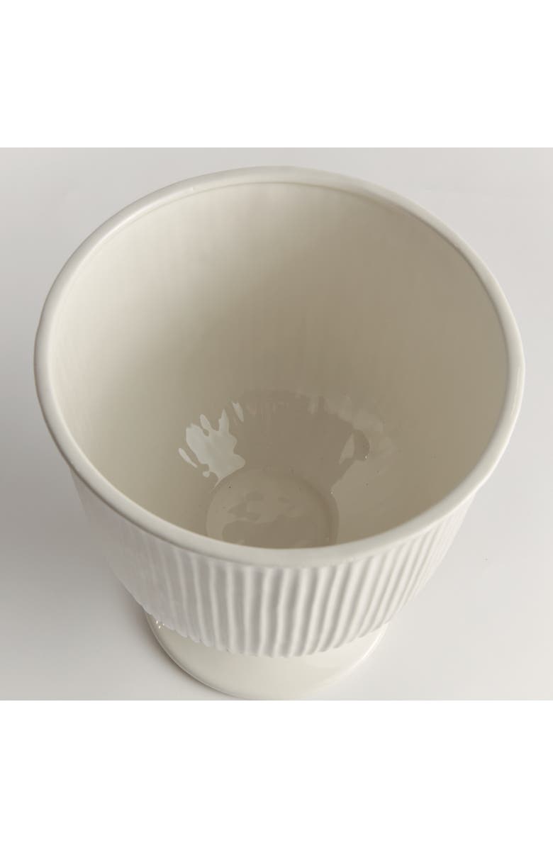 Napa Home & Garden Sinclair Footed Urn 11", Alternate, color, White