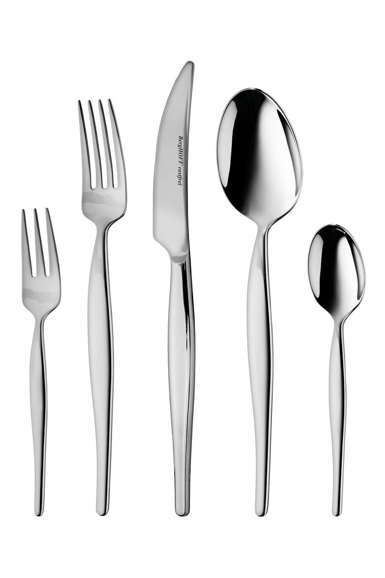 Ralph Kramer 60-Piece Flatware Set, Main, color, SILVER
