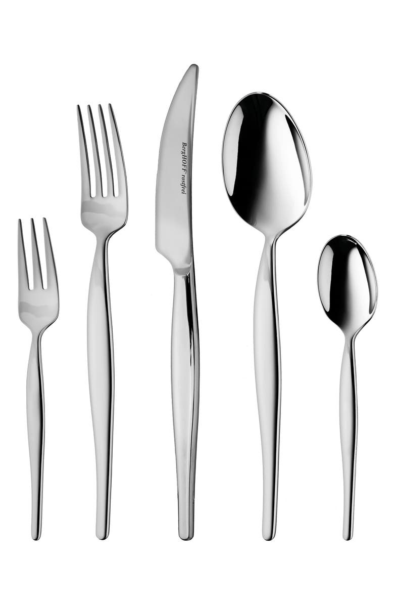 BergHOFF Ralph Kramer 60-Piece Flatware Set, Main, color, Silver