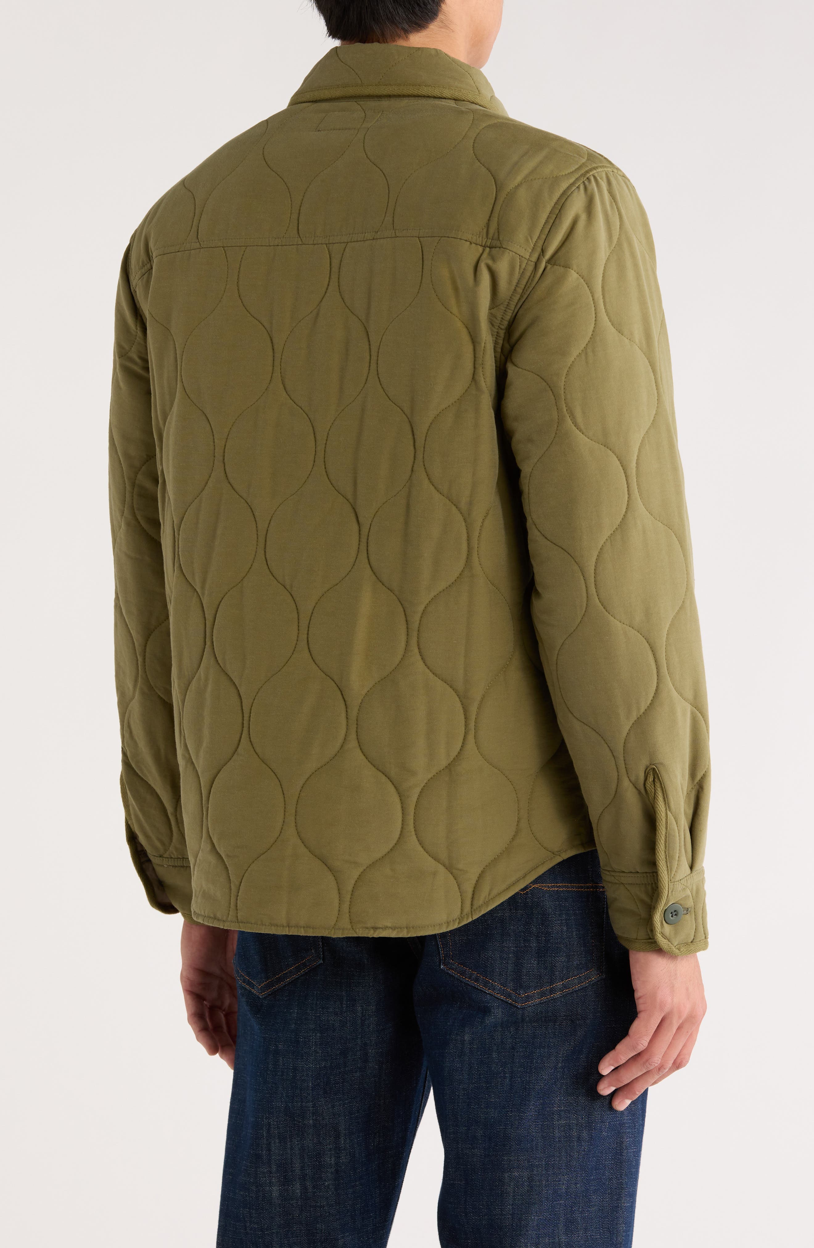 Quilted Shirt Jacket - image 2