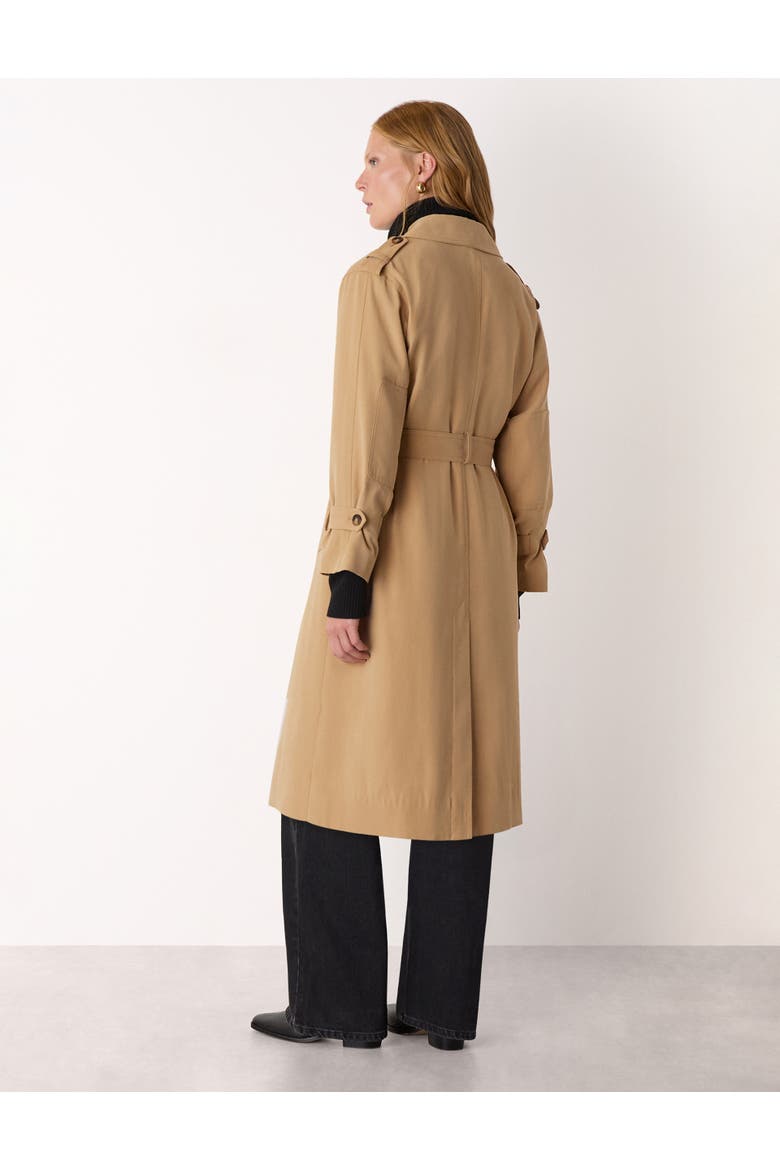 Riley Trench Coat, Alternate, color, Neutral