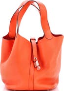 Pre-Owned Hermes Picotin Lock Bag Clemence MM