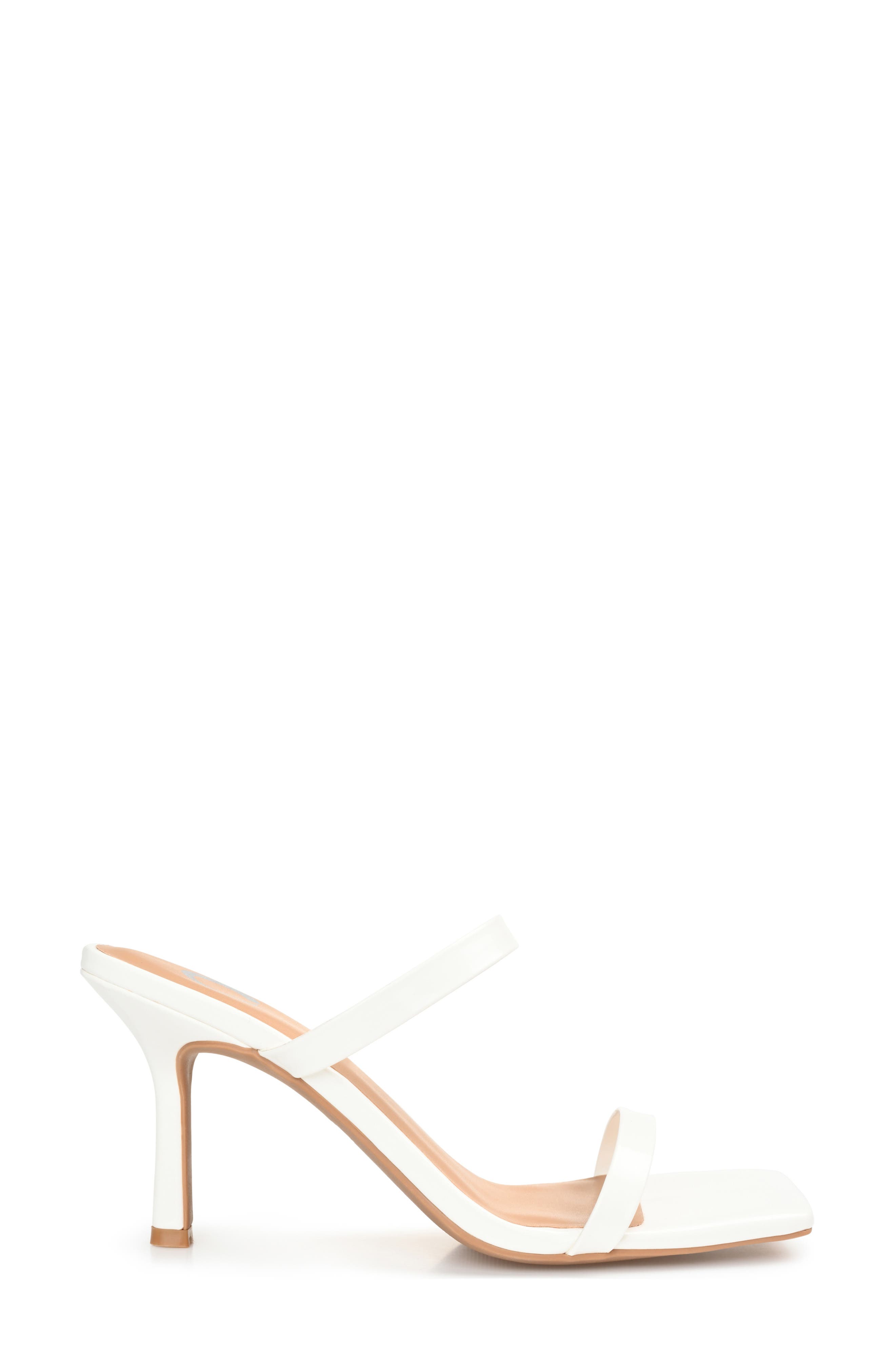 Journee Collection Brie Slide Sandal, Alternate, color, Off White