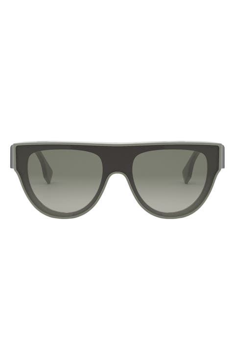 'Fendi First 139mm Flat Top Sunglasses