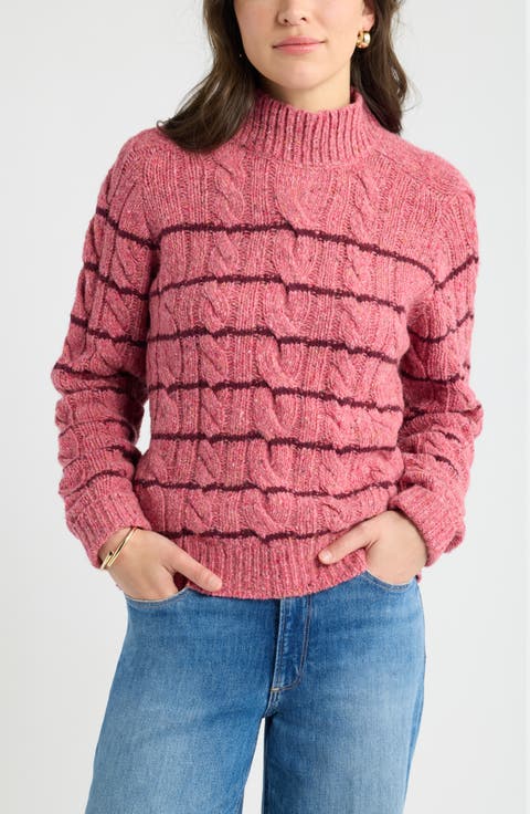 Donegal Cable Knit Sweater