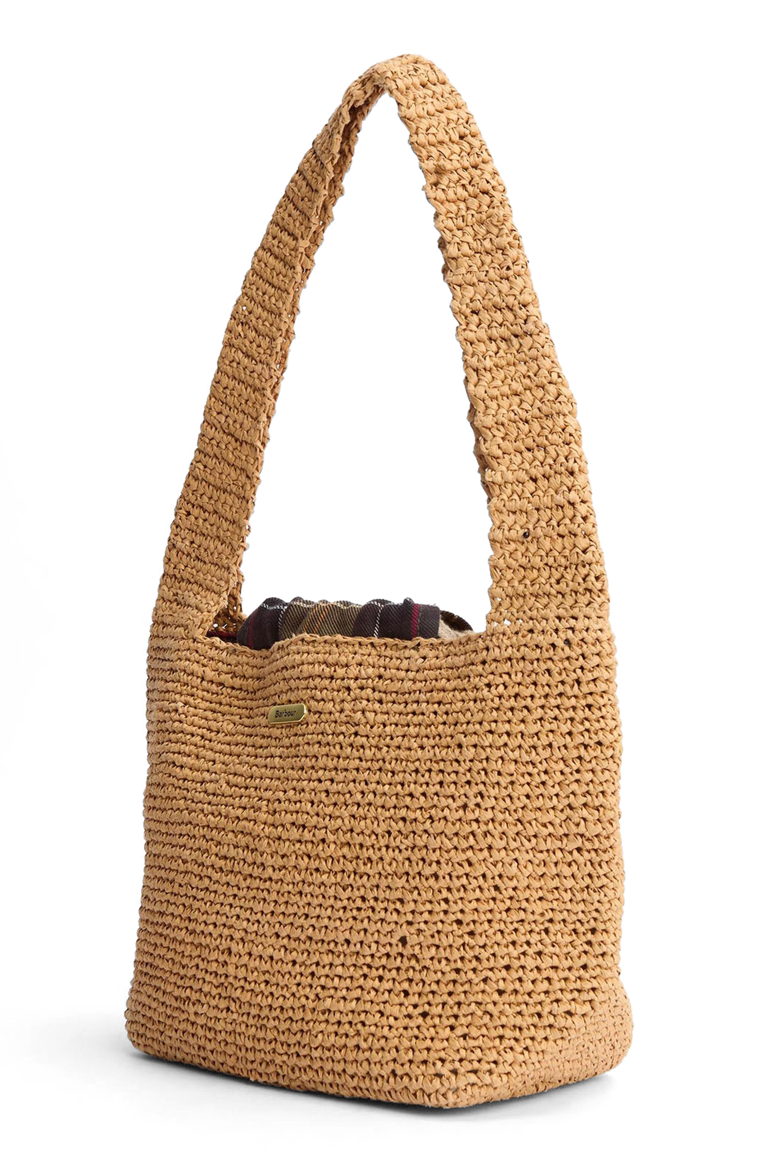 Barbour Lily Crochet Mini Tote, Alternate, color, 