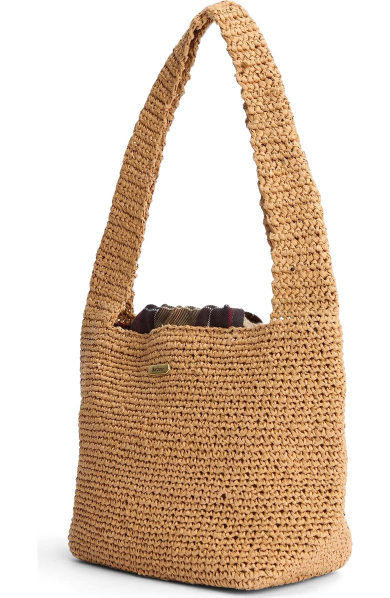 Barbour Lily Crochet Mini Tote, Alternate, color, Natural
