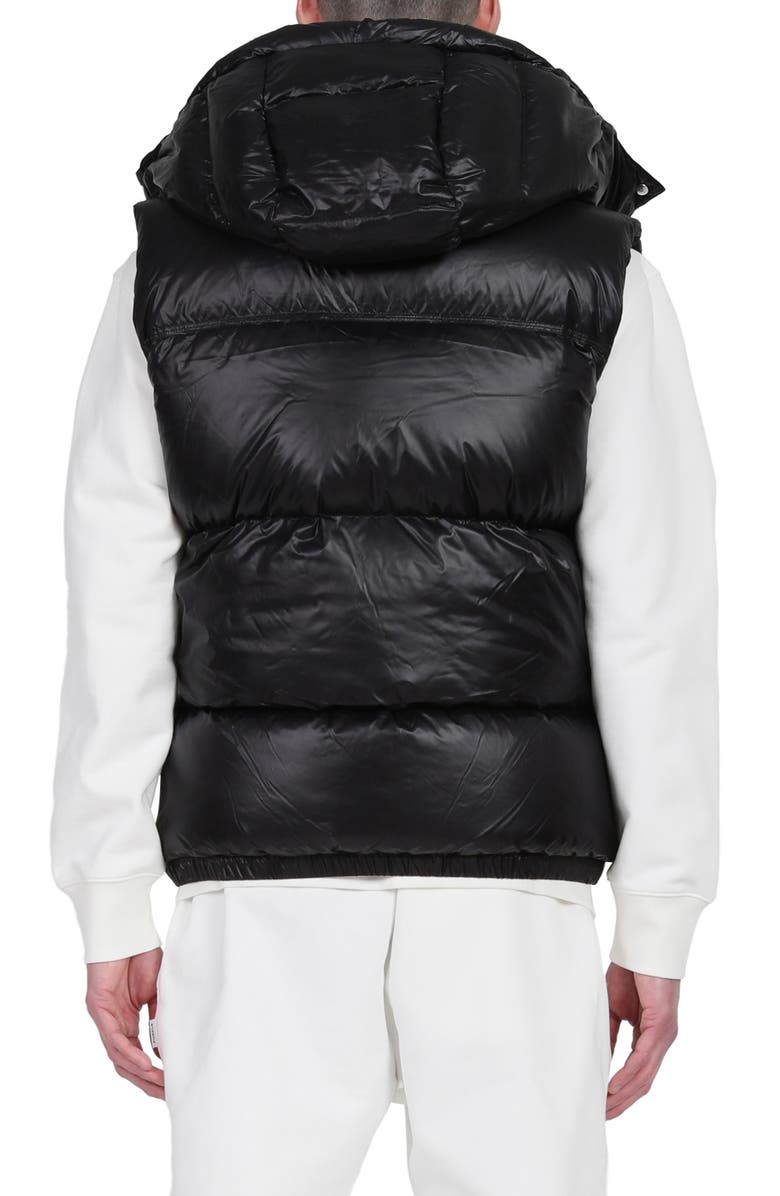 PURPLE BRAND 450 Fill Power Down Puffer Vest, Alternate, color, Jet Black