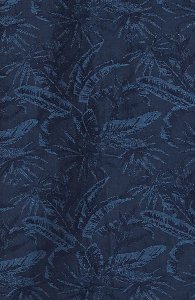 Coastaoro Venice Regular Fit Palm Print Shirt, Alternate, color, 