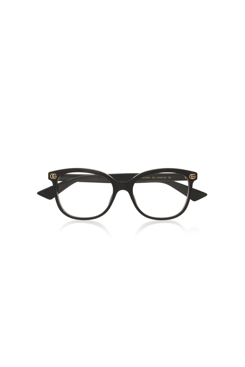51mm Rectangle optical glasses, Alternate, color, Black