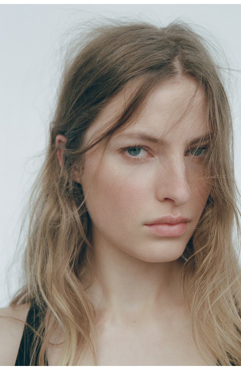 H&M Wide High Waist Jeans, Alternate, color, Washed Black