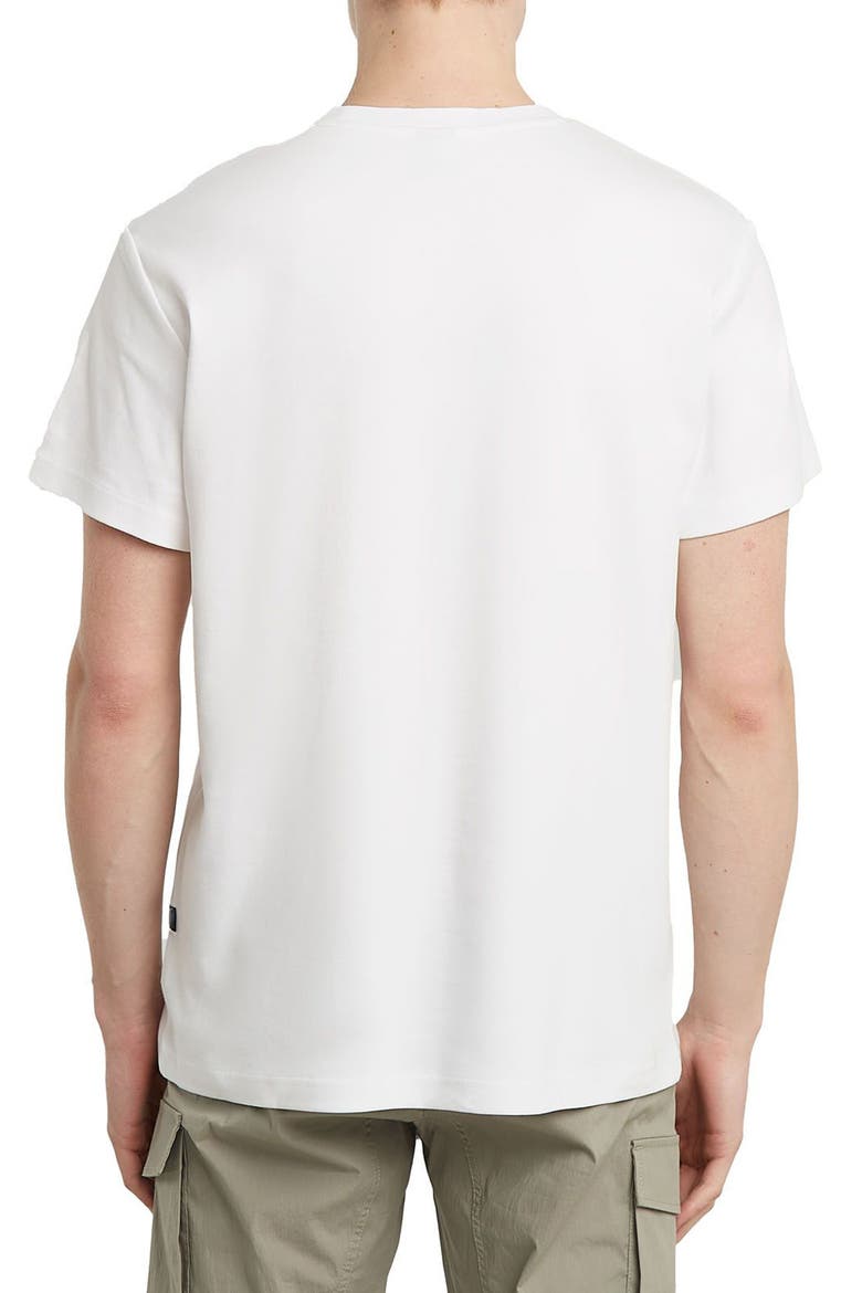 Chest Logo Graphic T-Shirt, Alternate, color, WHITE